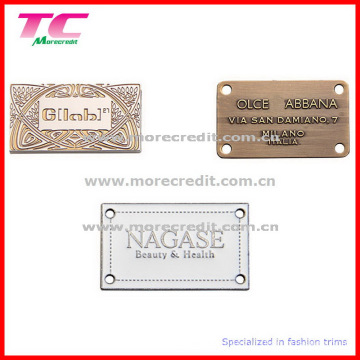 Branded Metal Logo Plaque for Quality Handbags (TC-LA999)